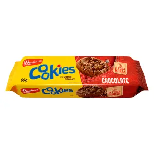 Biscoito Cookies Bauducco g Choc 60Gr