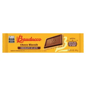 Biscoito Bauducco Chocolate Leite 80G
