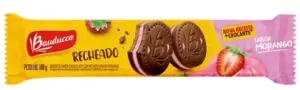 Biscoito Recheado Bauducco Morango 108G