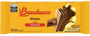 Biscoito Bauducco Wafer Chocolate 70G