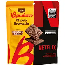 Biscoito Bauducco Choco Brownie 80G