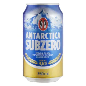 Cerveja Antarctica Subzero 350Ml