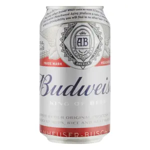 Cerveja Budweiser Lata 350Ml