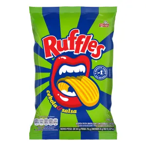 Ruffles Ceb e Salsa 68G