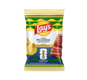 Batata Lays Picanha Brasileira 62G