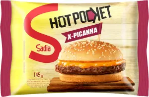 Hot Pocket X-Picanha Sadia 145G