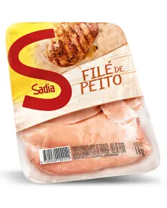 File Peito Frango Sadia Bandeja 1Kg