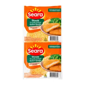 Empanado Frango Steak Queijo Seara 100G