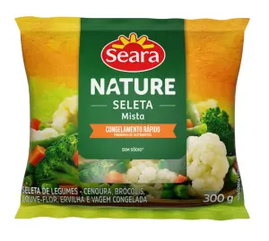 Seleta Seara Mista Congelada Nature 300G