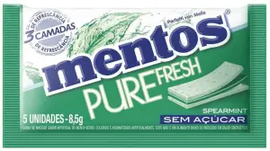 Chiclete Mentos 3 Camadas