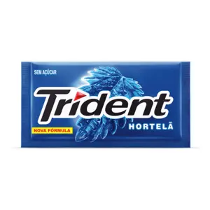 Chiclete Trident Hortela 8G