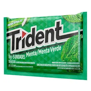 Chiclete Trident Menta