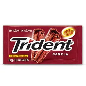 Chiclete Trident Canela