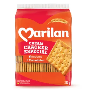 Biscoito Cream Cracker Especial Marilan 350G