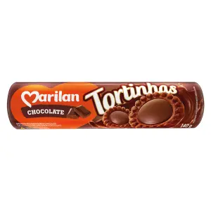 Biscoito Tortinha Chocolate Marilan 140G