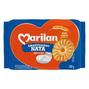 Biscoito Amanteigado Nata Marilan 280G