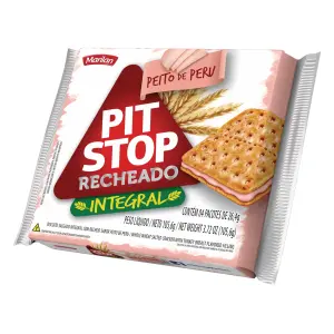 Biscoito Marilan Pit Stop Rech.peito Peru 91G