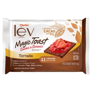 Torrada Marilan Lev Magic Cacau 110G