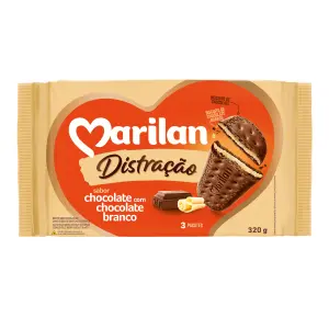 Biscoito Marilan Distracao Chocolate Branco 280G