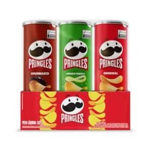 Pringles Promopack 3 Sabores C 3Un(322G) Display