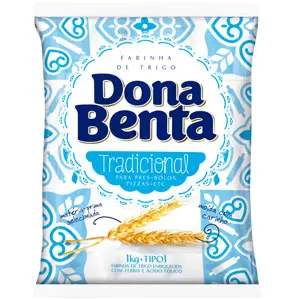 Farinha Trigo D Benta S/Fermento 1Kg