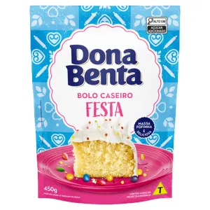 Massa Bolo Dona Benta Festa 450G