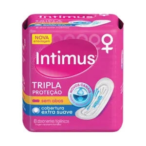 Absorvente Intimus Gel S/Abas C/08