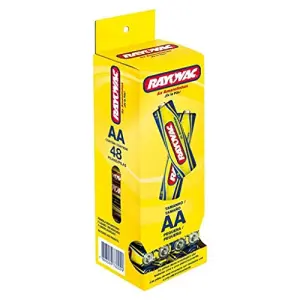 Pilha Rayovac Peq Amar Tubo 48Un
