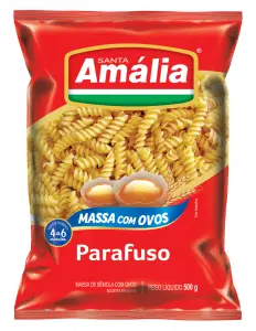 Macarrao Parafuso Santa Amalia 500G