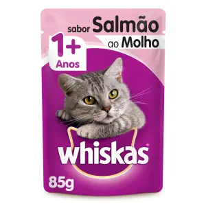 Racao Whiskas Salmao 85G