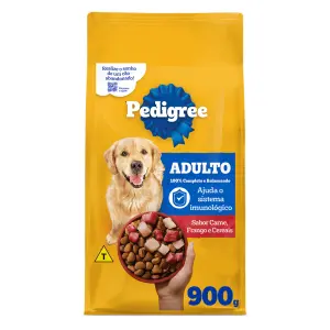 Racao Adulto Pedigree Carne Frango 900G