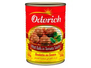 Almondega Bov Oderich 420G