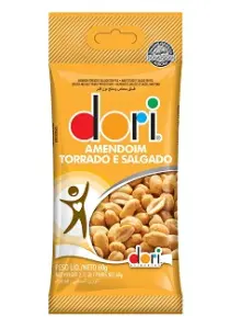 Amendoim Salgado S/ Pele Dori 70G