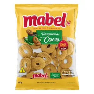 Biscoito Mabel Rosquinha Coco 300G