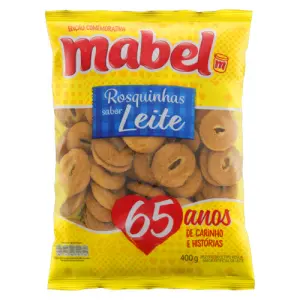 Biscoito Mabel Rosquinha Leite 300G