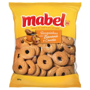 Biscoito Rosquinha Banana C/Canela 300G