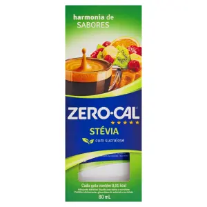 Adocante Liquido Zero-Cal Stevia 80Ml