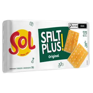 Biscoito Aguia Salt Plus Orig 360G