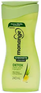 Sabonete Liquido Monange Detox com 240Ml