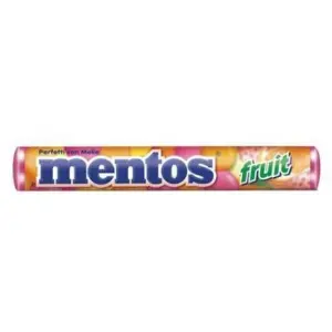 Bala Mentos Stick Frutas