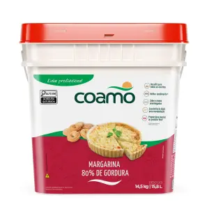 Margarina Coamo 80% de Gordura C/Sal 14,5Kg