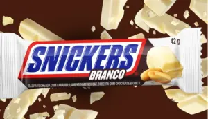Chocolate Snickers Branco 42G
