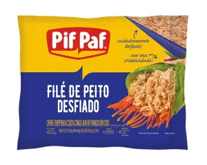 File de Frango Desfiado Pif Paf 400G