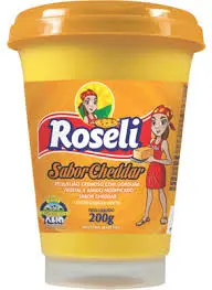 Requeijao Cheddar Roseli 200G