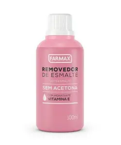 Removedor S Acetona Farmax 100Ml