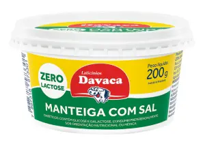 Manteiga Davaca Zero Lactose 200G