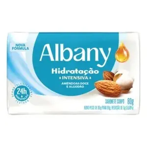Sabonete Albany Fem Azul 85G