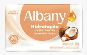 Sabonete Albany Branco 85G