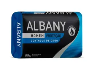 Sabonete Albany Hom Azul 85G