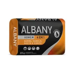 Sabonete Albany Homem Laranja 85G